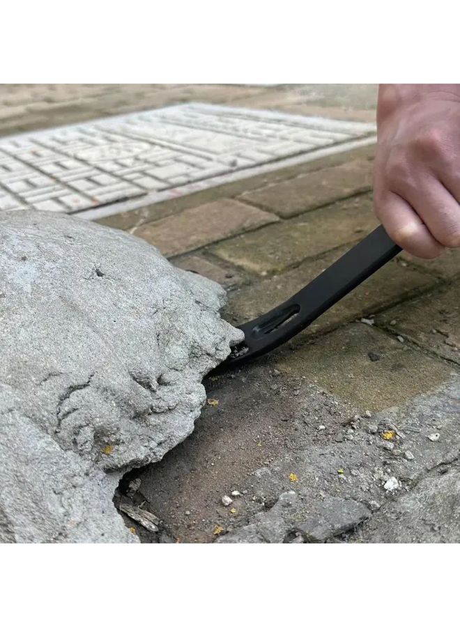 XL Heavy Duty High Carbon Steel Forged Flat Pry Bar With Ergonomic Grip - Image 3