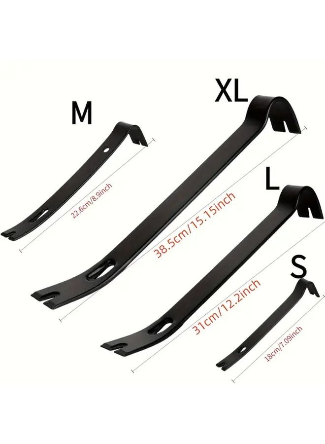 XL Heavy Duty High Carbon Steel Forged Flat Pry Bar With Ergonomic Grip - Image 4