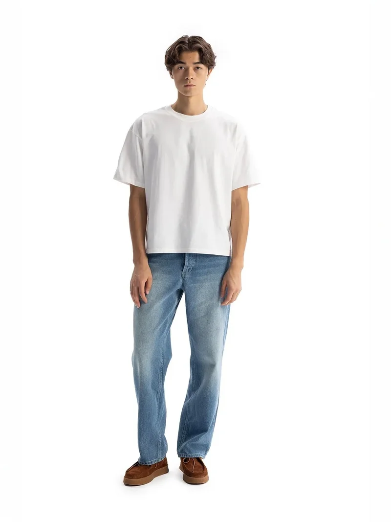 جيستو GIESTO Comfort Fit Crew Neck Short Sleeve T-Shirt