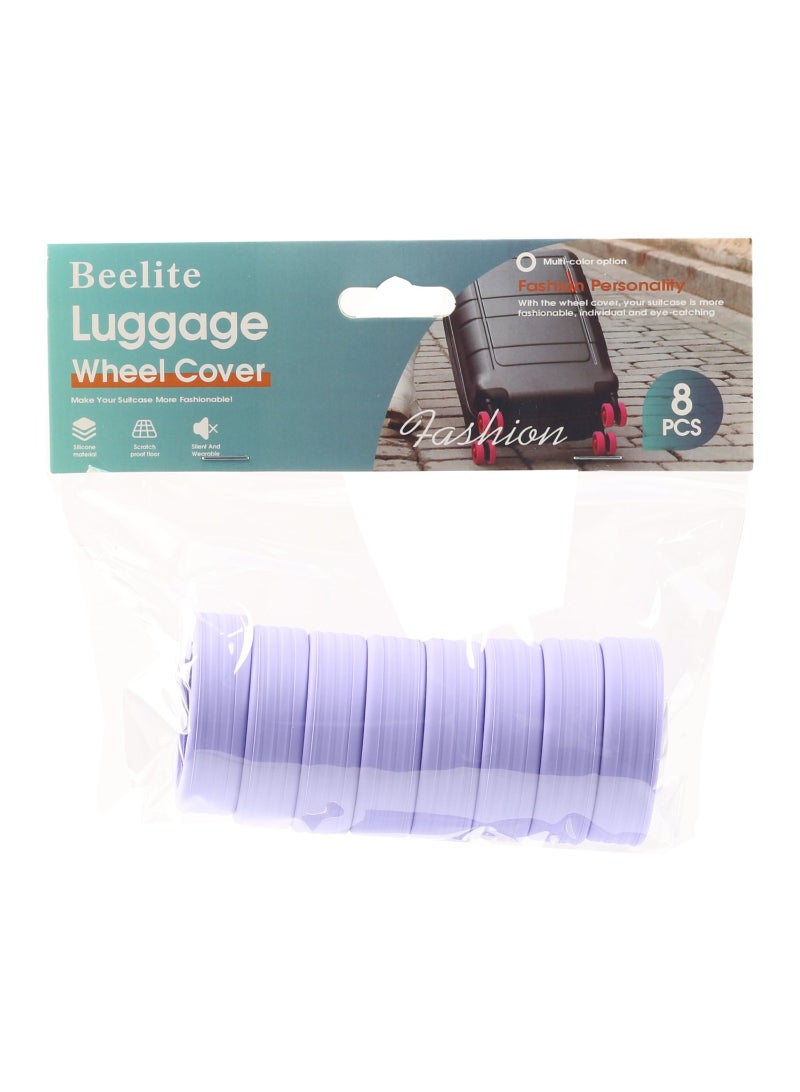 Beelite Fancy Luggage Wheel Cover 8pcs Assorted