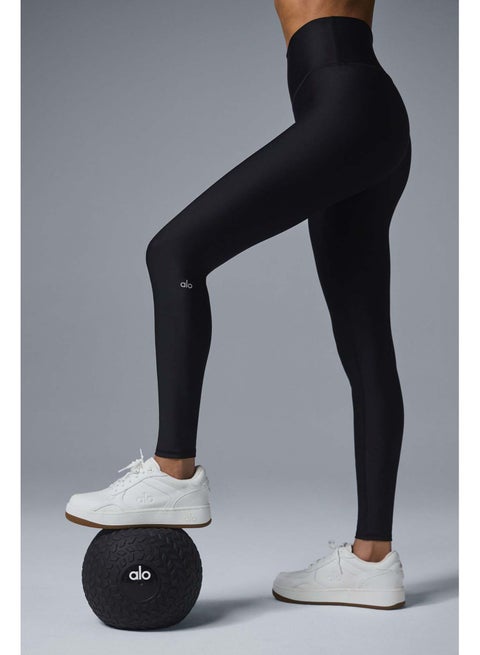 Generic ALO Yoga High-Waist Airlift Leggings, Buttery Soft Tummy Control  Yoga Pants for Women, Non-See-Through Workout Leggings - Black | Best Price  KSA | Riyadh, Jeddah