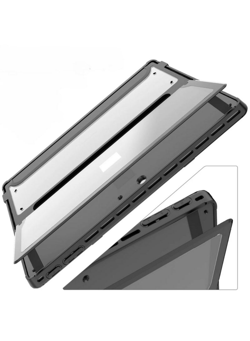 Protective Case for Microsoft Surface Pro 9 Multi-Angle Shockproof Case Compatible with Surface Pro 9 13 Tablet (Black) - Image 5