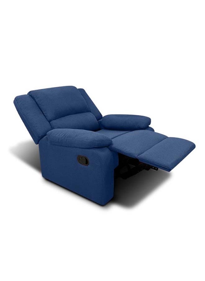 BACK COMFORT Sitella Fix Recliner Chair – Comfortable Design with Fixed Motion, 1-Year Warranty, Dark Blue Color  - Image 3