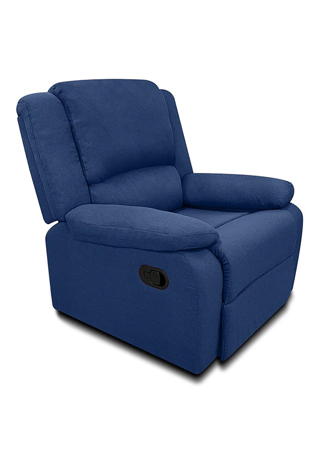 BACK COMFORT Sitella Fix Recliner Chair – Comfortable Design with Fixed Motion, 1-Year Warranty, Dark Blue Color  - Image 1