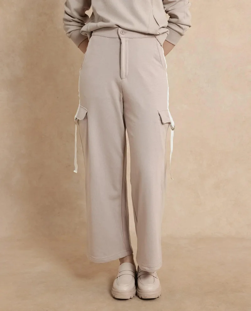 ريريزم Women's Wide Legged Cargo Pants