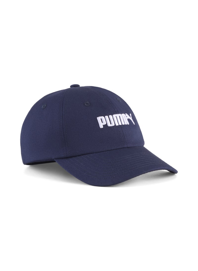 PUMA Essentials No. 2 Logo Kids Unisex Blue Cap - Image 1