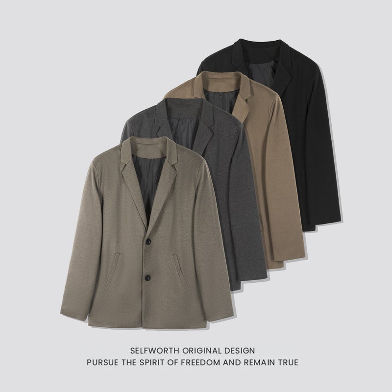 2024 Spring And Light Business Style Suit Jacket Men'S Trendy Handsome Casual High-Grade Dape Small Suit - Image 3