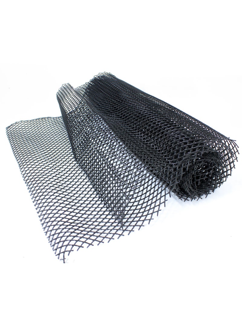 BarPros Rubber Black Glass Mesh Liner 61cm x 250cm Roll - Image 2
