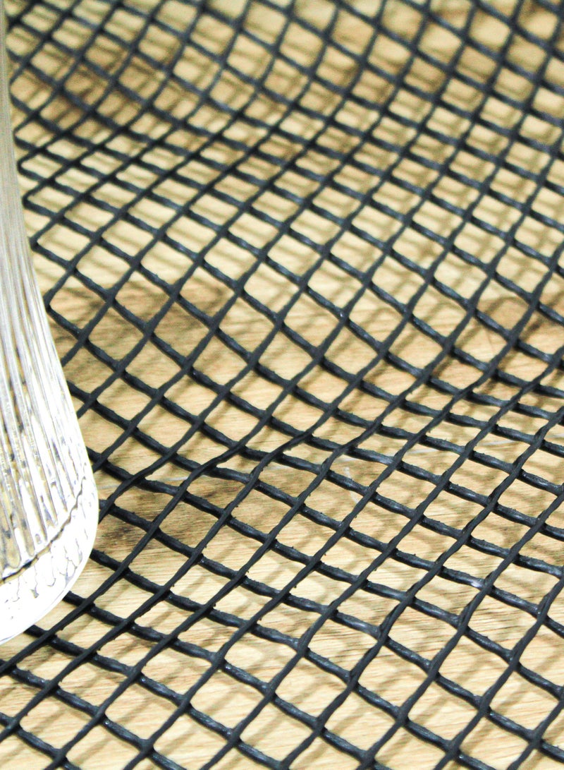 BarPros Rubber Black Glass Mesh Liner 61cm x 250cm Roll - Image 3