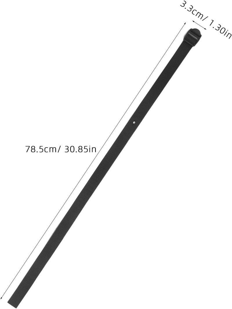 4pcs Rowing Machine Replacement Foot Straps - Exercise Pedal Fixing Band - Easy Install for Cardio Fitness Equipment, Suitable for Home and Commercial Gym - Image 2