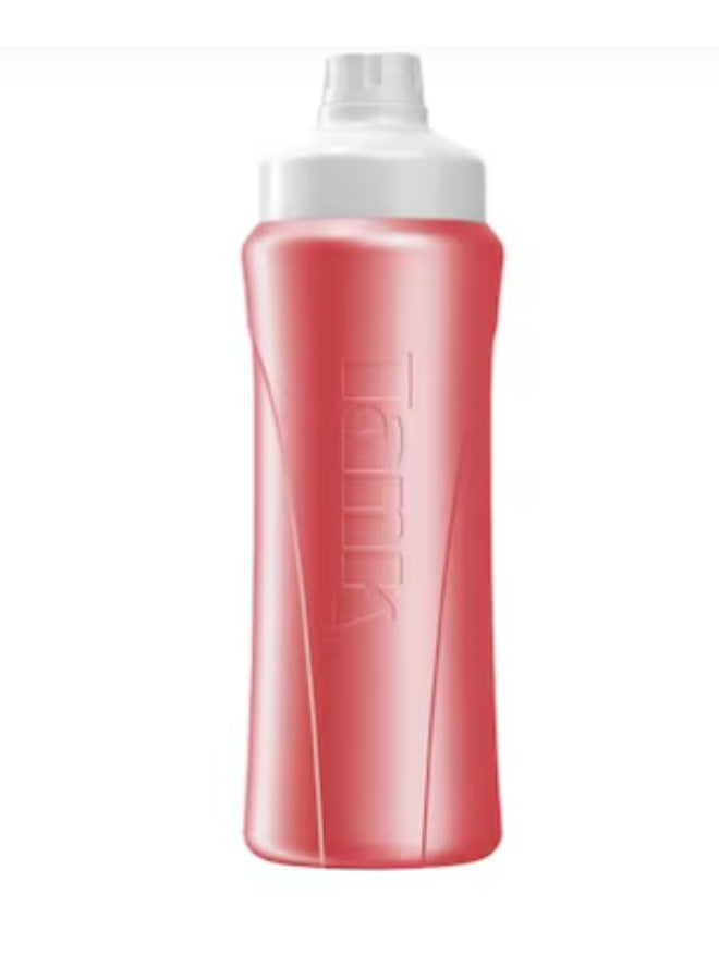 Tank Pink Insulated Plastic Water Bottle 1L, BPA Free for School, Sports