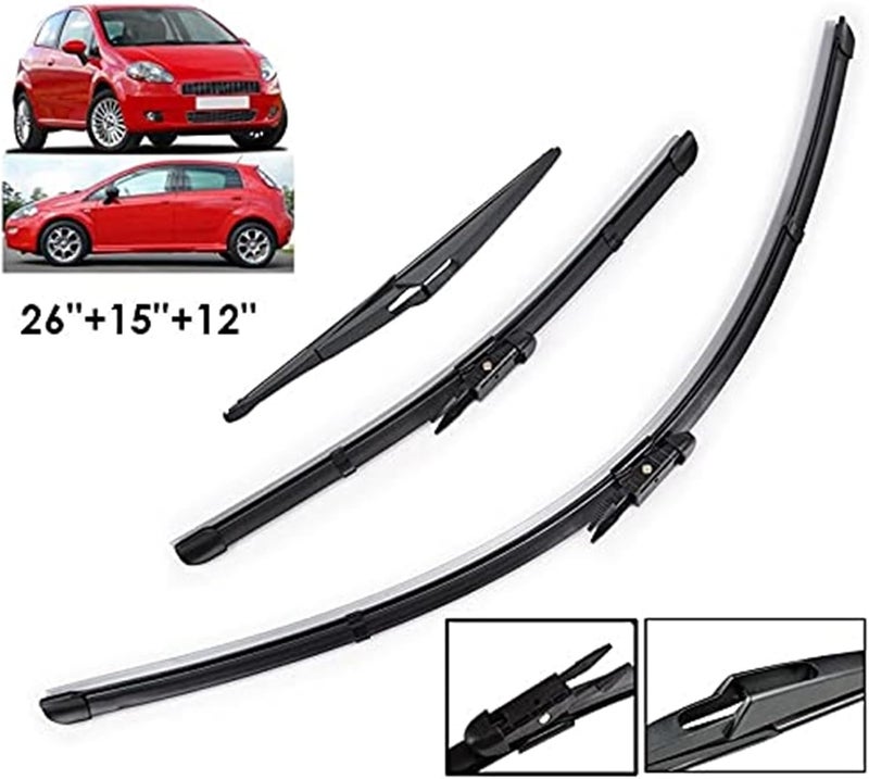 DEMULAX Windshield Wiper Blades for Fiat - Image 4