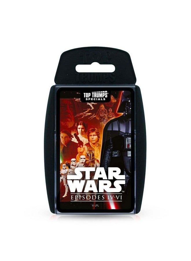 Top Trumps Star Wars Episodes 4-6 Specials Card Game, Play With Luke Skywalker, Darth Vader, Emperor Palpatine And Obi-Wan Kenobi, Educational For 2 Plus Players Makes A Great Gift For Ages 6 Plus  - Image 1