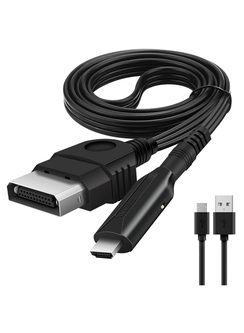 KASTWAVE Original Xbox to HDMI Converter, 1m/3.2ft HD Link Cable for Original Xbox, Xbox to HDMI Support 1080P/720P, Compatible with Original Xbox - Image 1