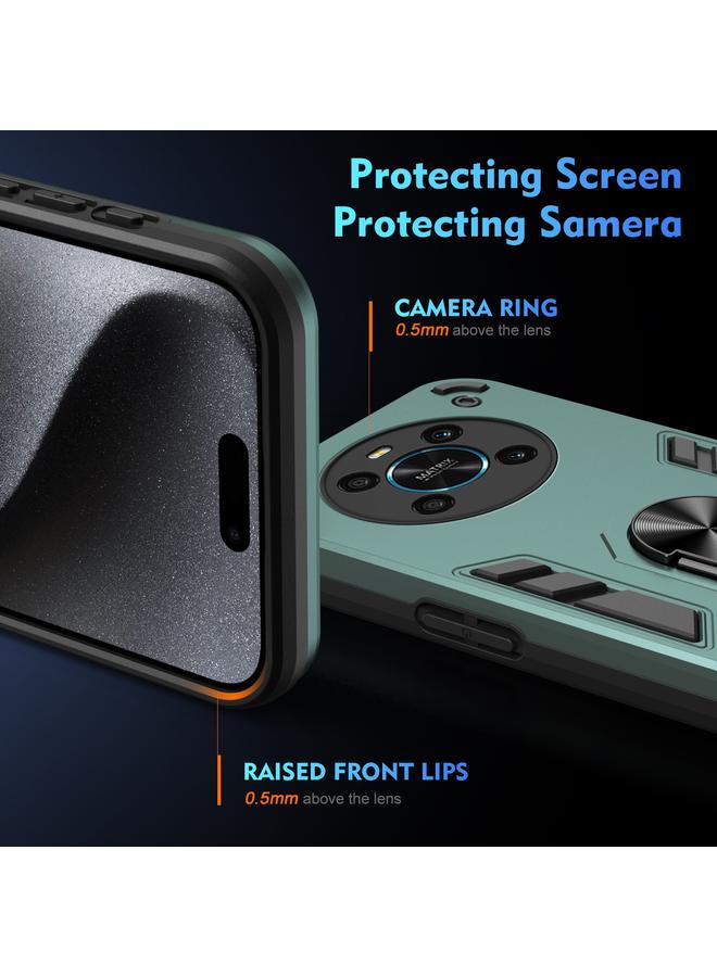 زبون جراب هاتف Honor X9 المقاوم للصدمات مع حامل معدني - Image 3