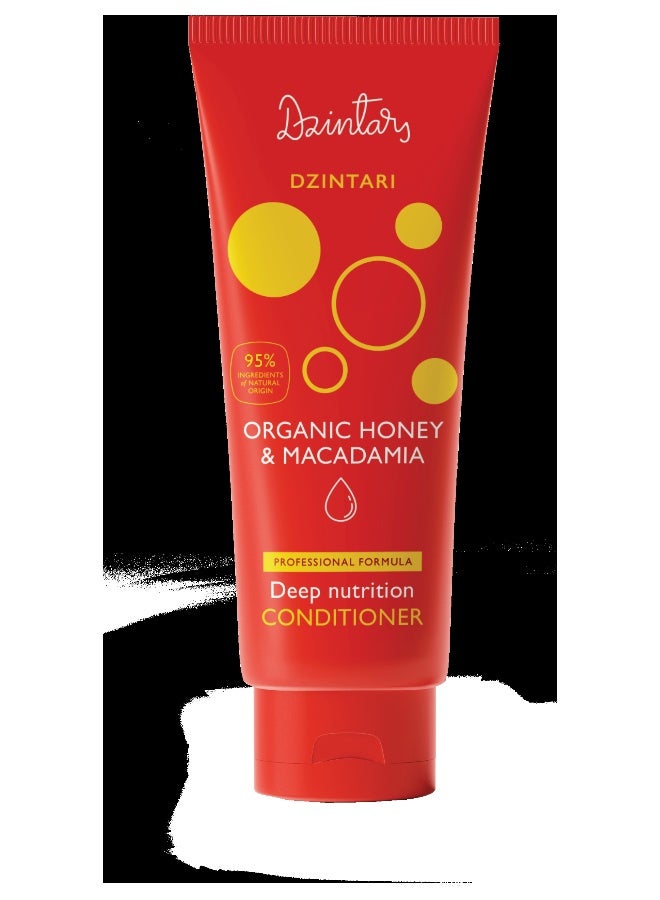 Dzintari Deep Nutrition Conditioner with Organic Honey and Macadamia 200ml