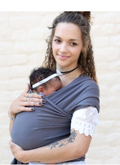 boba Wrap Serenity Organic Stone  - Image 4