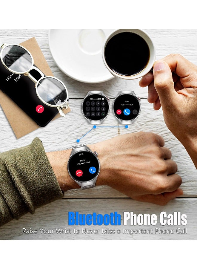 RollsTimi  Men's Smartwatch 1.75" AMOLED, Bluetooth Calls, Heart Rate & Sleep Monitor, Fitness Tracker, IP67 Waterproof Smart Watch for Men, Compatible with Android/iOS, Voice Assistant  - Image 5