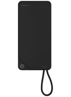 Momax 1-Power X Battery Pack 20000 mAh Power Bank with Built-in USB-C PD Cable - Black  - Image 2