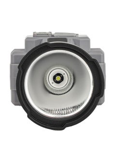 GEEPAS Geepas Rechargeable LED Headlamp Lithium Battery and Easy to Use/ Compact, Portable and Light-Weight Design/ Strong and Low Light, Perfect for Camping, Hiking, Cycling, Fishing/GHL51094/ Grey/Black  - Image 1