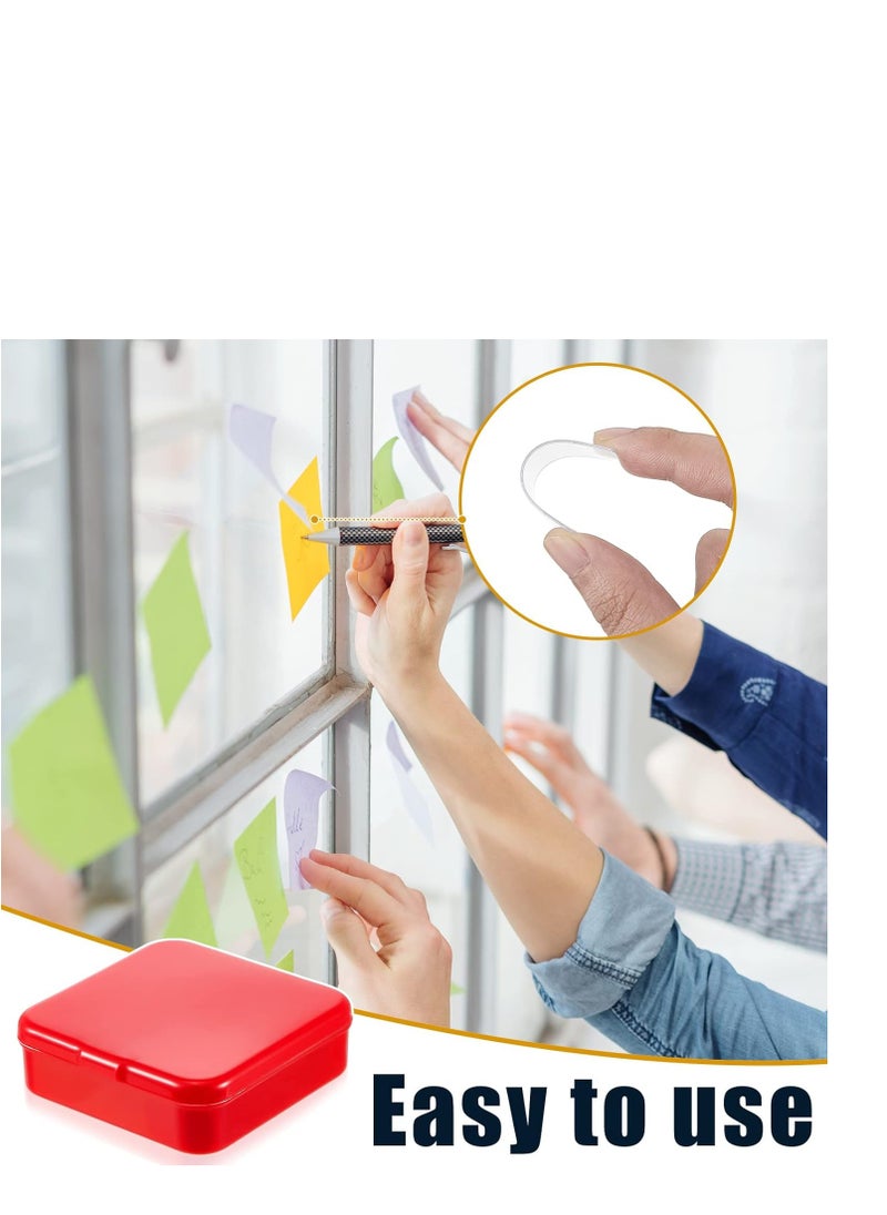 ماركة غير محددة 60 قطعه لاصق شفاف متعدد الاستخدامات لاصق للحجاب  - Image 2