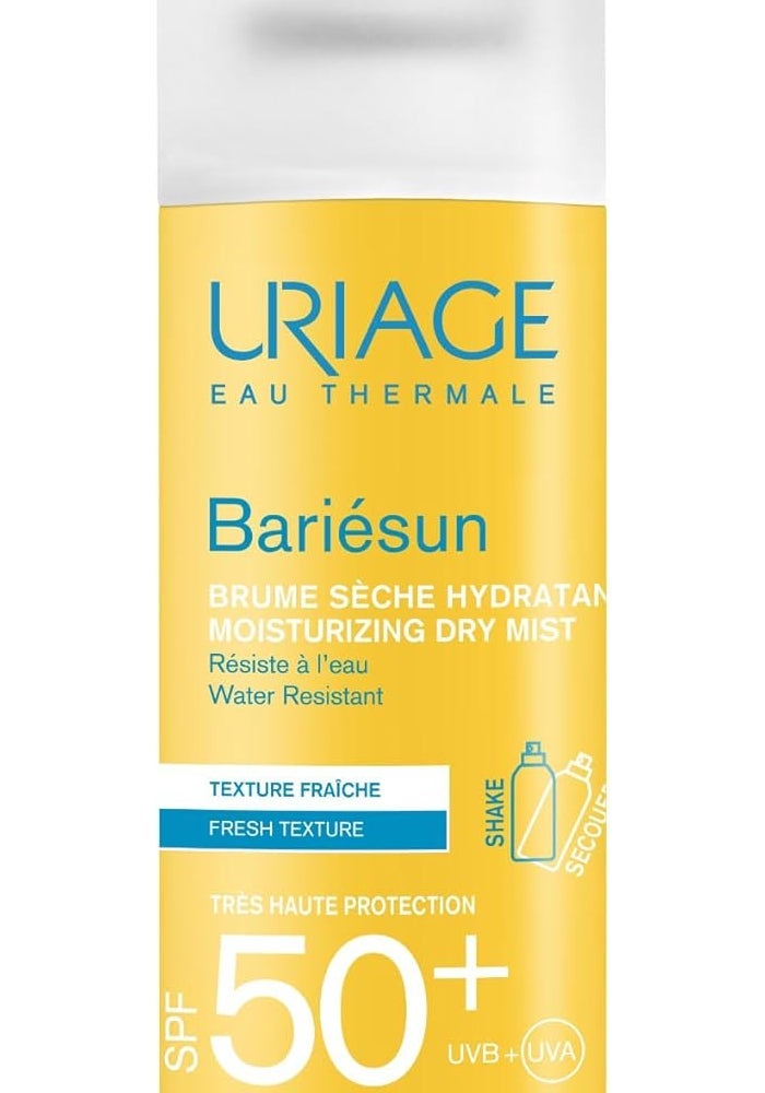 Uriage باريزون رذاذ جاف SPF 50 من يورياج للرجال والنساء - 6.8 أونصة واقي شمس - Image 1