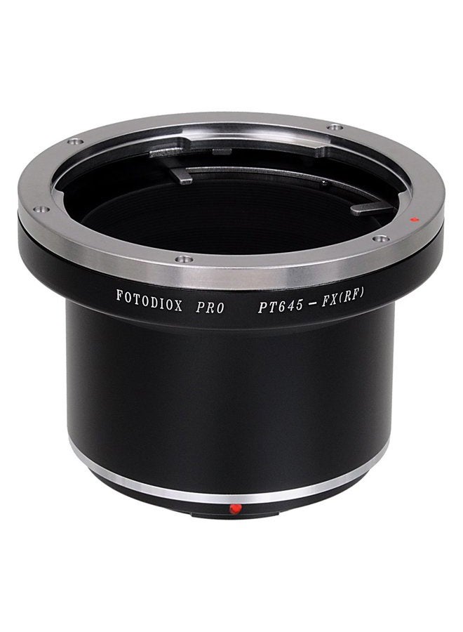 Fotodiox Pro Lens Mount Adapter, Pentax 645 (P645) Mount Lenses to Fujifilm X-Series Mirrorless Camera Adapter - fits X-Mount Camera Bodies Such as X-Pro1, X-E1, X-M1, X-A1, X-E2, X-T1 - Image 1