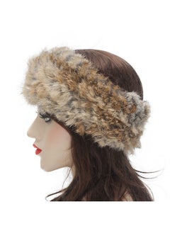 Women Rabbit Fur Headband Cold Weather Hair Band Stretchy Winter Earwarmer Earmuffs (Solid Khaki) - pzsku/Z117248F0CCEC98A27505Z/45/_/1735567077/8caabe51-f640-4def-bba3-4d2eda510931