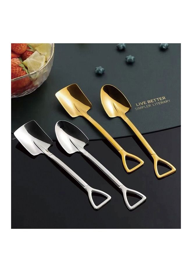 Kutis طقم ملاعق حلوى مكون من 4 قطع - Image 3