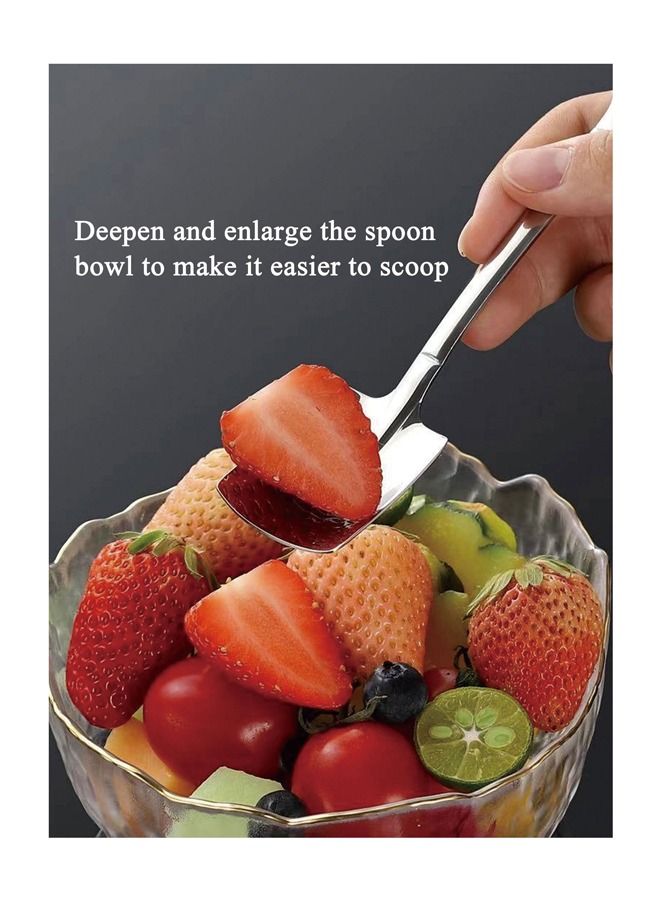 Kutis طقم ملاعق حلوى مكون من 4 قطع - Image 4