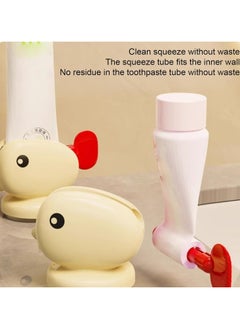CMGTYYD Toothpaste Squeezer, Suction Cup Whale Toothpaste Squeezer, Funny Whale Toothpaste Squeezer, Whale Shape Rolling Toothpaste Squeezer Tube Toothpaste Dispenser for Bathroom  - Image 4