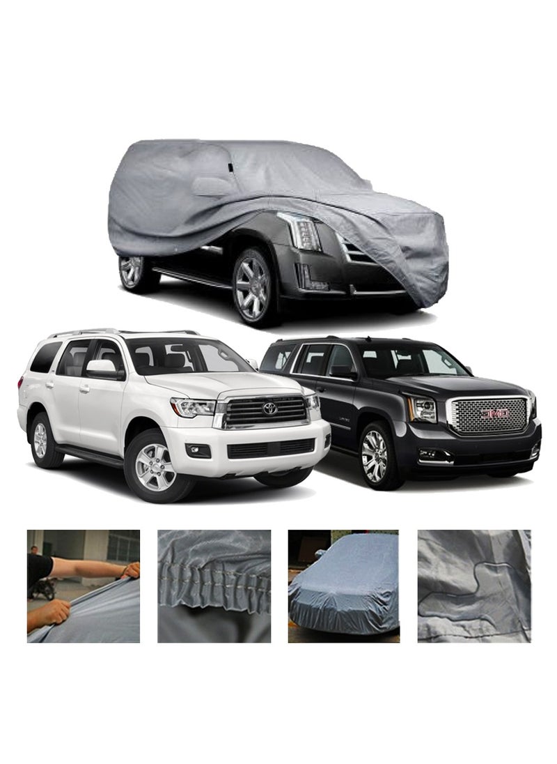Mobco Tarbal covers and protects the car and protects it from scratches Sequoia + Infiniti + Patrol  - Image 2