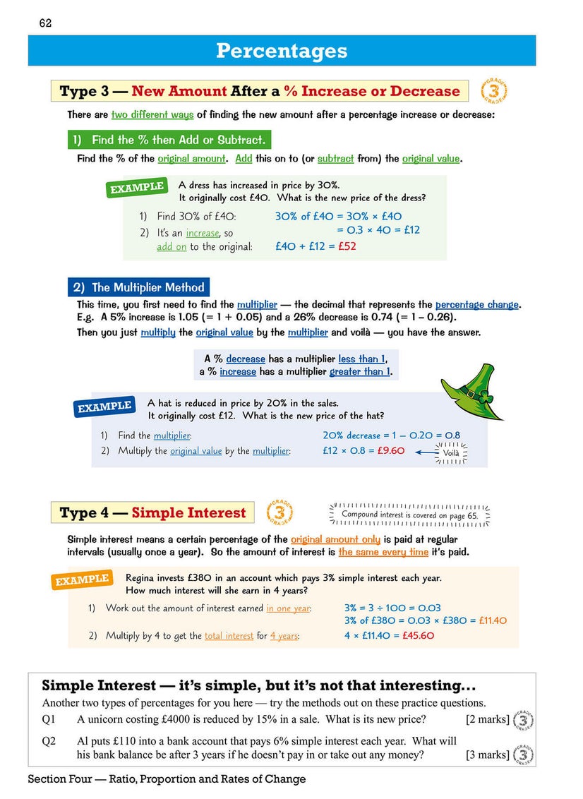 null - GCSE Maths AQA Revision Guide: Foundation inc Online Edition, Videos & Quizzes - Image 1