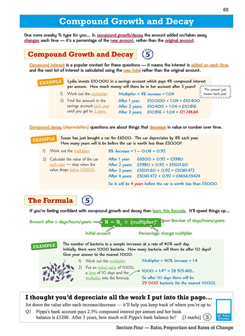 null - GCSE Maths AQA Revision Guide: Foundation inc Online Edition, Videos & Quizzes - Image 1