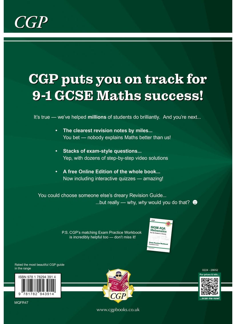null - GCSE Maths AQA Revision Guide: Foundation inc Online Edition, Videos & Quizzes - Image 1