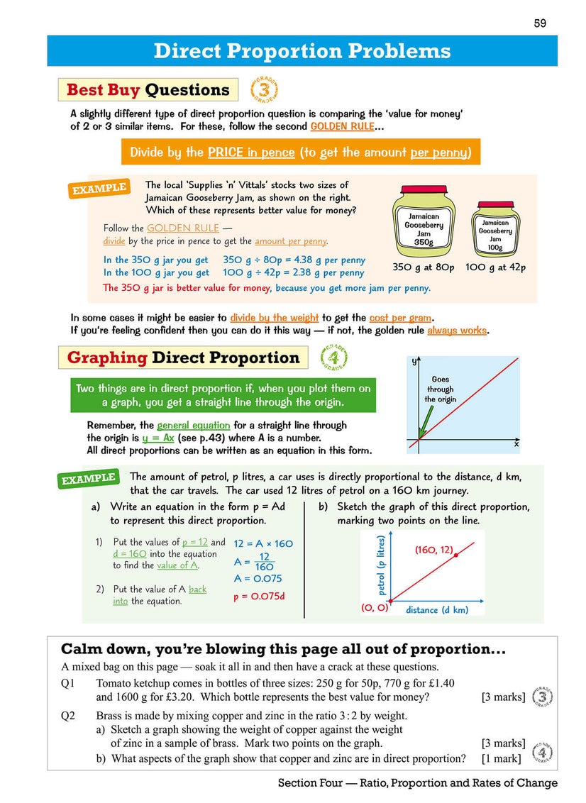 null - GCSE Maths AQA Revision Guide: Foundation inc Online Edition, Videos & Quizzes - Image 1
