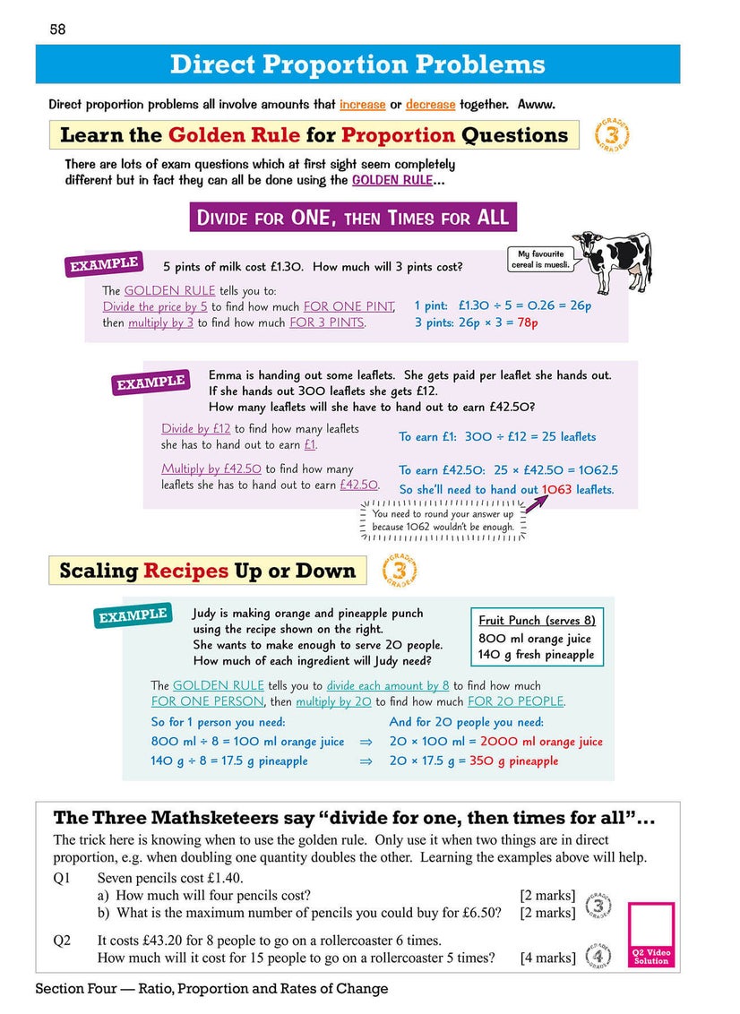 null - GCSE Maths AQA Revision Guide: Foundation inc Online Edition, Videos & Quizzes - Image 1