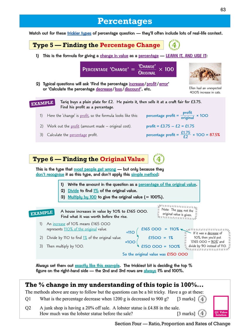 null - GCSE Maths AQA Revision Guide: Foundation inc Online Edition, Videos & Quizzes - Image 1