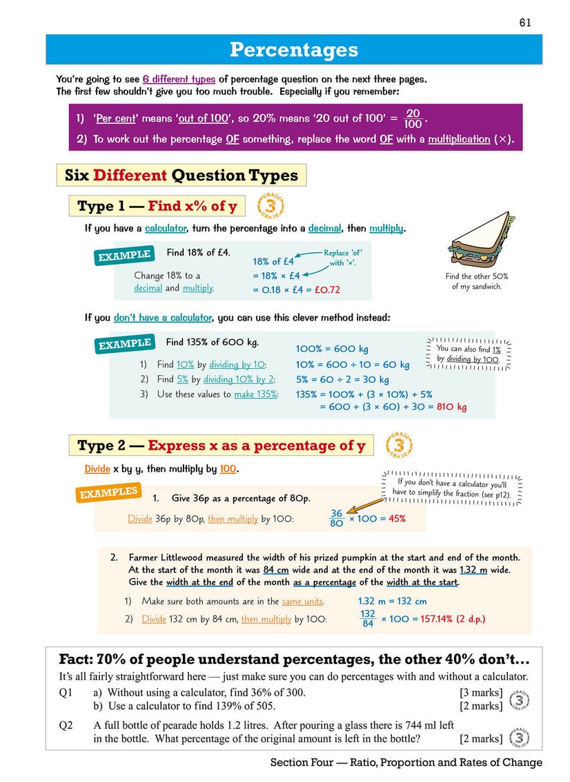 null - GCSE Maths AQA Revision Guide: Foundation inc Online Edition, Videos & Quizzes - Image 1