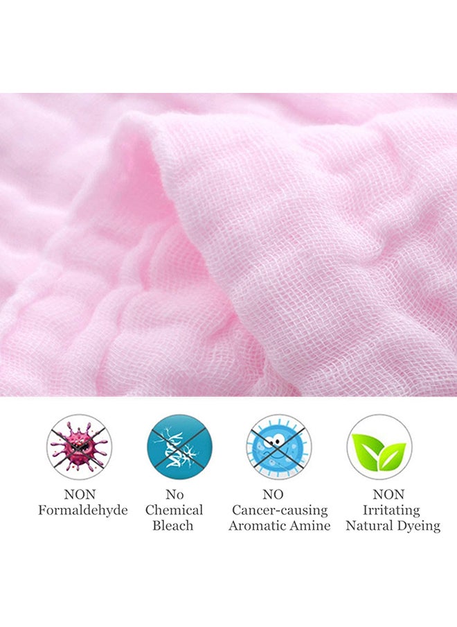 SKY-TOUCH Pack Of 5 Muslin Baby Washcloths And Towels  - Image 4