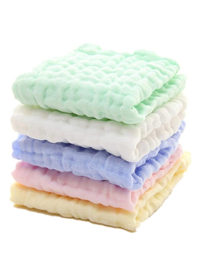 SKY-TOUCH Pack Of 5 Muslin Baby Washcloths And Towels  - Image 1