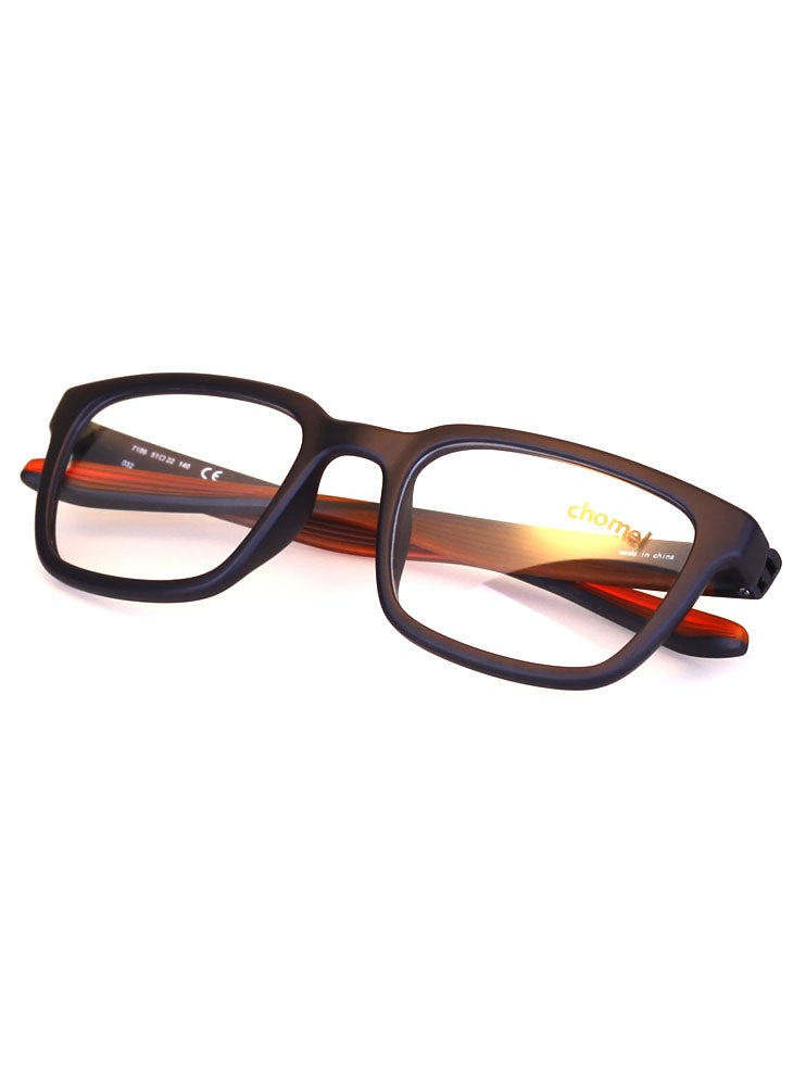 تشوميل إطار نظارات مستطيل الشكل 7106 للرجال والنساء - Image 4