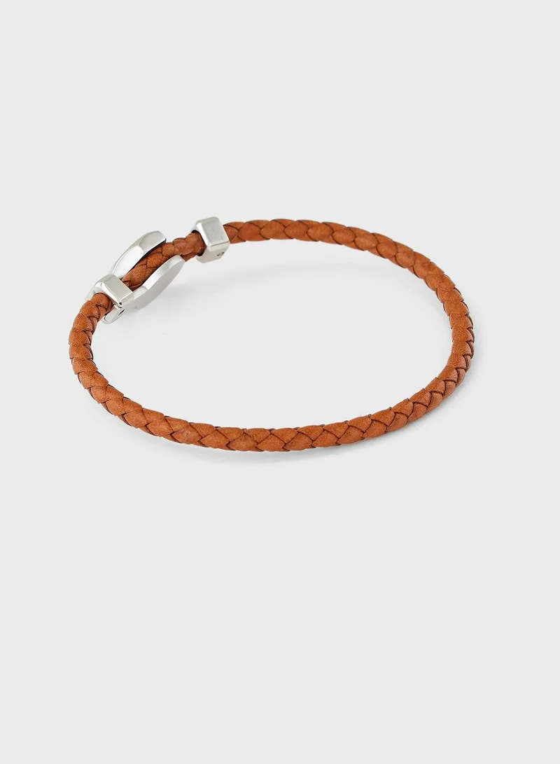 CALVIN KLEIN Latch Braided Bracelet