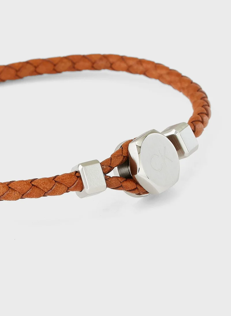 CALVIN KLEIN Latch Braided Bracelet