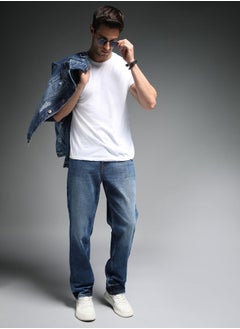 HIGH STAR Men Indigo Jeans  - Image 5