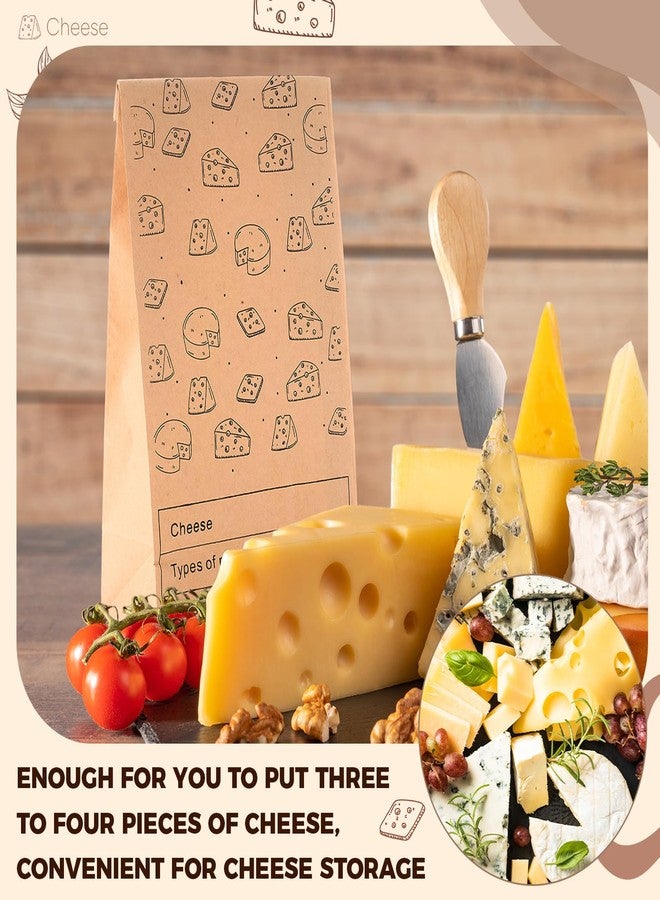 MotiMind 30 Count Cheese Storage Bags for Refrigerator 10.6 x 6 Inches Cheese Paper Bags, Sandwiches, Wrapping - Image 3