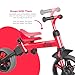 Yvolution 3 in 1 Toddler Trike Y Velo Flippa Push Tricycle Toddler Balance Bike with Parent Steering Push Handle for Boys Girls 25 Years Old - Image 4