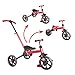 Yvolution 3 in 1 Toddler Trike Y Velo Flippa Push Tricycle Toddler Balance Bike with Parent Steering Push Handle for Boys Girls 25 Years Old - Image 3