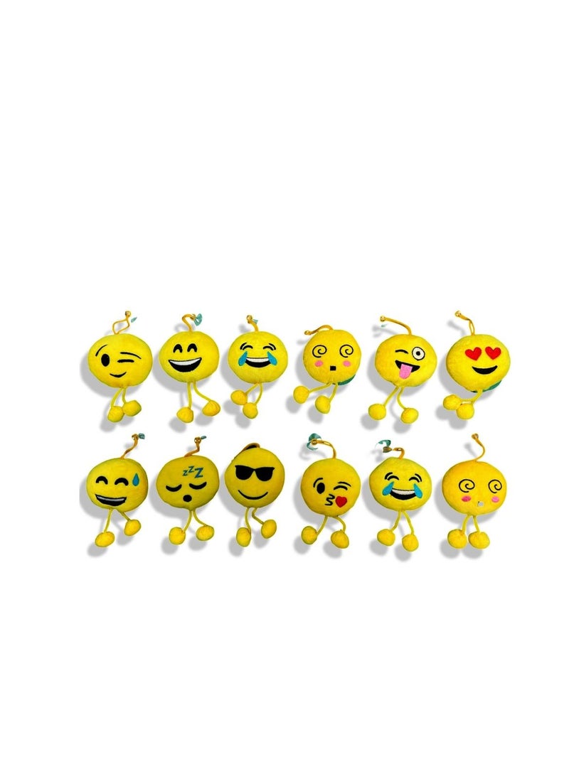 Emoji Smiley Winking Face Yellow Round Cushion  12pieces - pzsku/Z1172C547C700B0996204Z/45/_/1661860240/00e95cec-be83-4aa4-bb5c-a800952b25ee