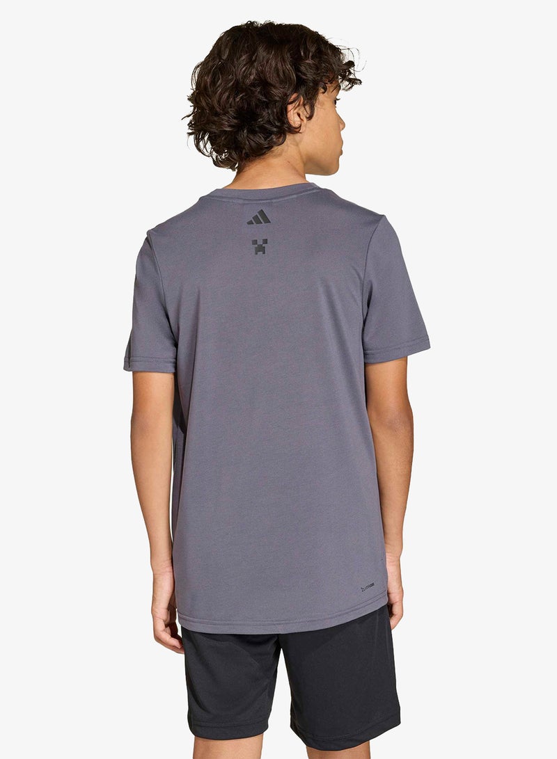 Adidas Youth Minecraft Training T-Shirt - Image 2